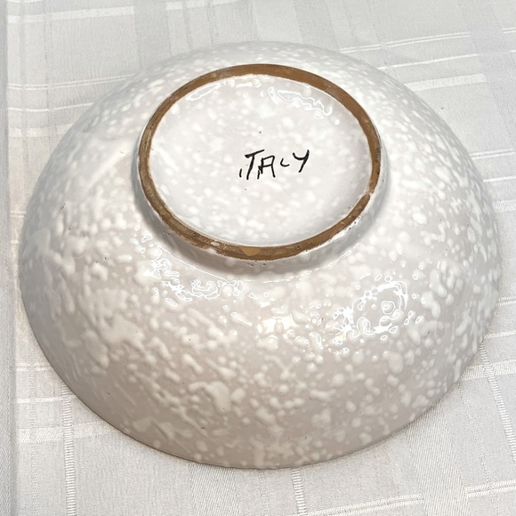 Vintage Made in Italy MCM Ceramic Pottery Bowl - Picture 4 of 10